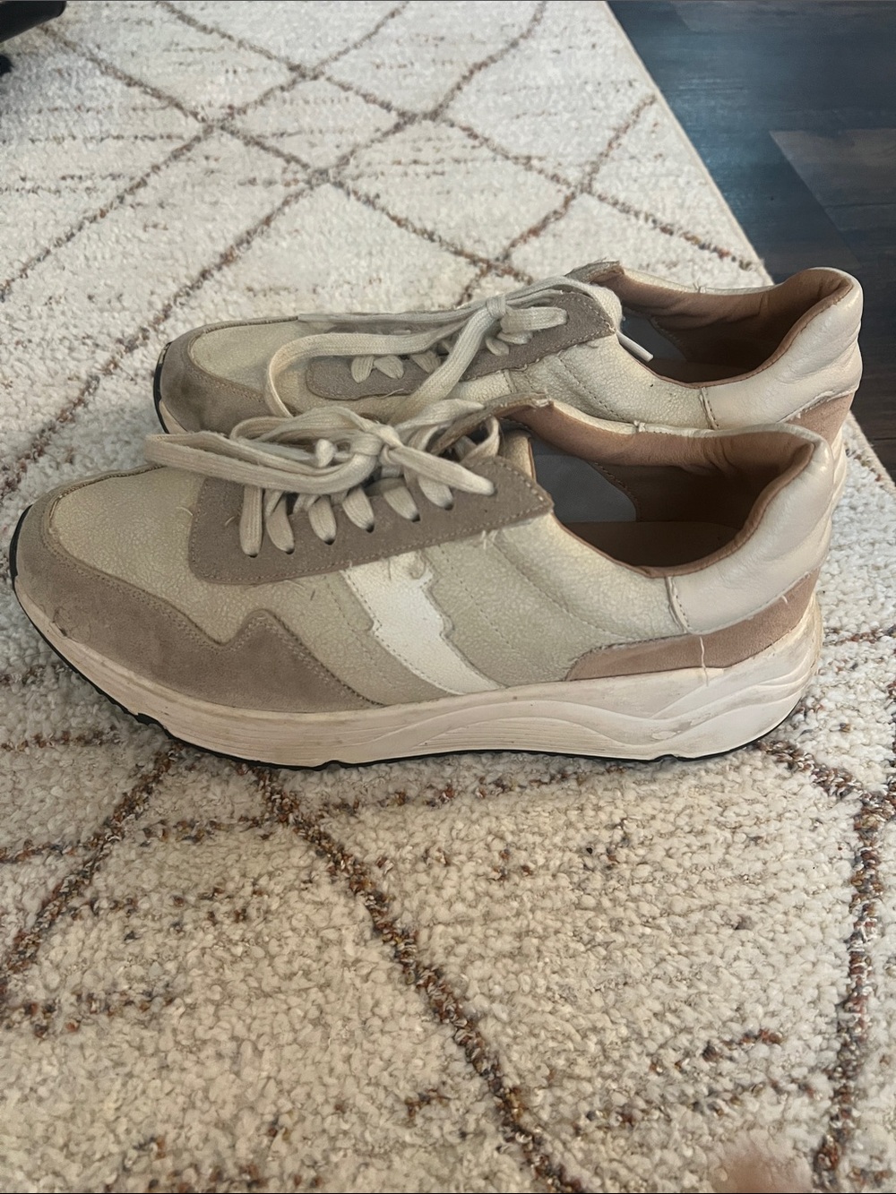 Neutral Beige & Tan women’s Casual Sneakers